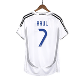 Real Madrid RAUL #7 Heim-Fußballtrikot Retro 2006/07